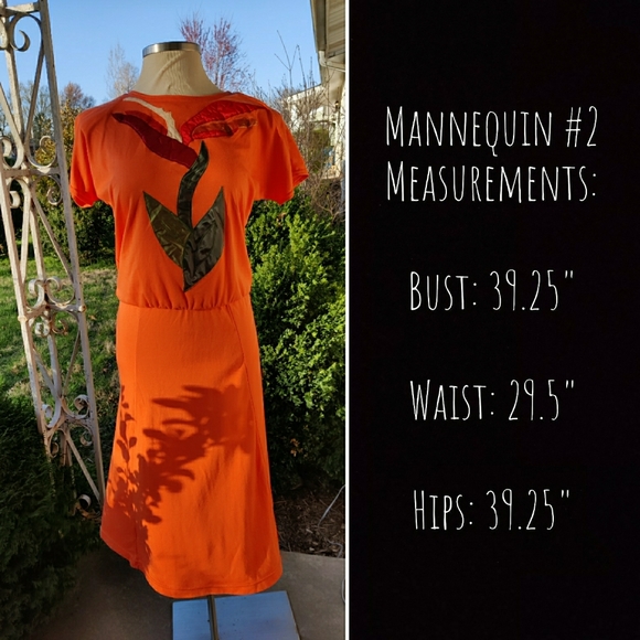 MEDIUM Cervelle Orange Knit Top & Skirt Set - Picture 2 of 11